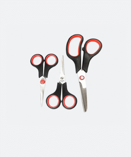Sharp & Durable Stainless Steel Household Scissors Pack – Multi-Purpose Cutting Tools
